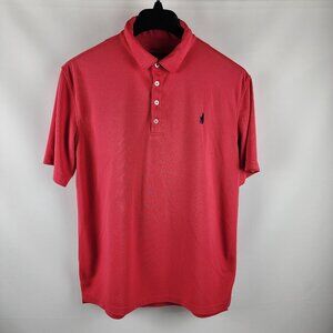 Johnnie-O Shirt Mens Large Pink Prep-Formance S/S Polo